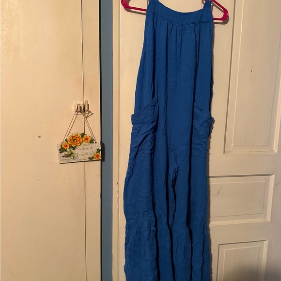Blue Jumpsuit - Picture 2 of 4